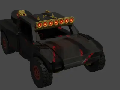 trophy truck Free 3D model