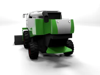 LEXION 560 Low-poly 3D model