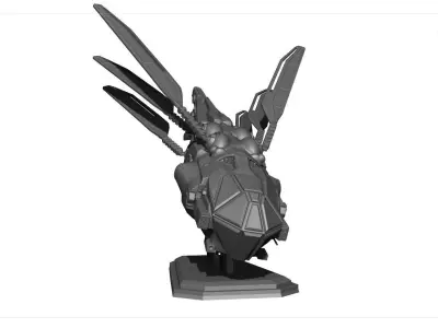 Dune 2 Harkonnen Ornithopter 3D assembly model 3D print model