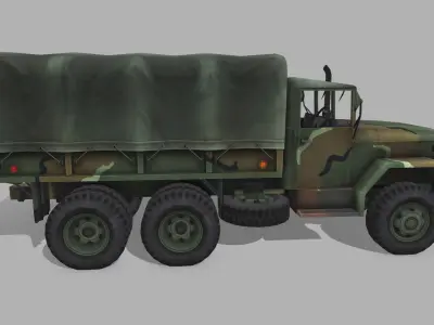 Cargo m35 Low-poly 3D model