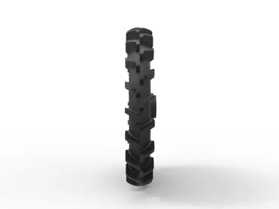 Wheel from swamp buggy 3D print model
