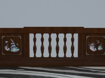 ANTIQUE TRUNK 2 SEATER 3D model