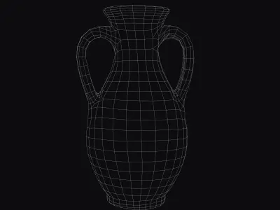 Antique Vase - Game ready Asset Low-poly 3D model purchase