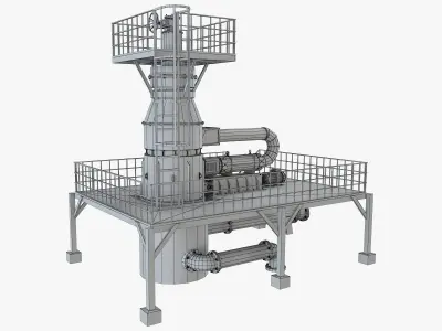 Machinery Part 1 3D model