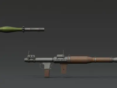 RPG-7 3D model purchase