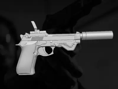 Agent Accesories for Action Figures 3D print model
