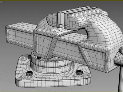 vise metalwork Free 3D model