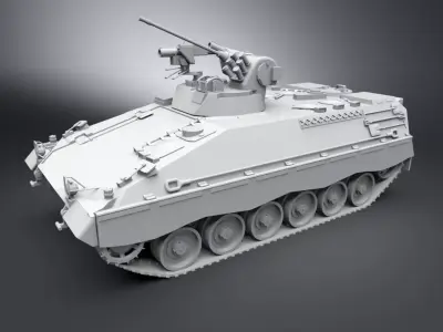 Marder IFV Scale model 3D print model
