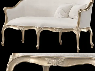 roberto giovannini sofas art 1221 and art 676 3D model