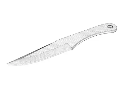 Knife 10 3D model