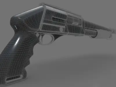 Shotgun 3D model