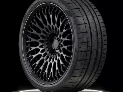 Pirelli Corsa PZC4 265 35 R21 101Y 3D model