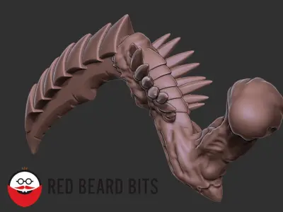 Xenoteras Standard talons 3D print model