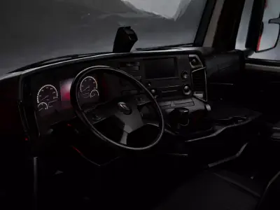 Fire Truck Mercedes Actros 3D model