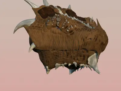 dragon head  3D model