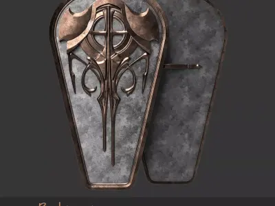 Boobi series - Armor B 3D model