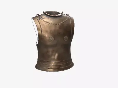 Ancient Armor HallStatt 3D Model Game Ready PBR Low Poly Low-poly 3D model