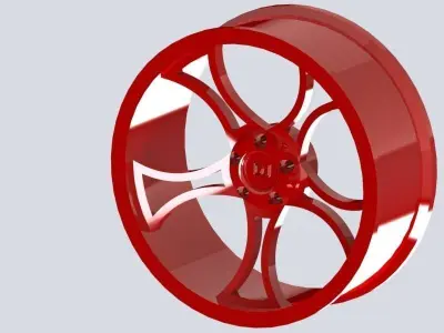 Roda rims for motorcycles Free 3D model