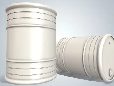 Oil Barrel Free 3D model buy