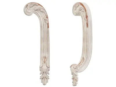 Classic carved 179 3D model