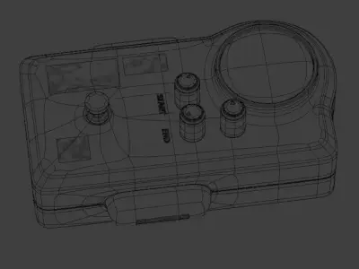 StylizedRacingController3DModel 3D model