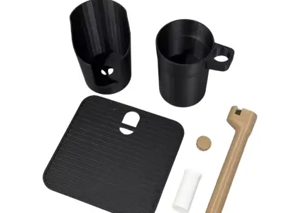 Cup Holder Expander 3D print model