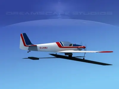 Fournier RF-4 Slingsby V08 3D model