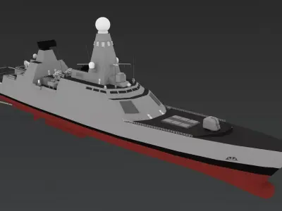 Dong-Dongo Destroyer 3D model