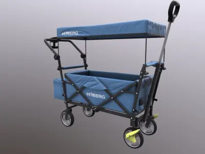 Stroller 3D model purchase
