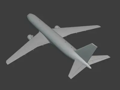 BOEING B767-300ER 3D print model