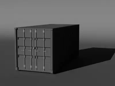 container shipping Free 3D model get