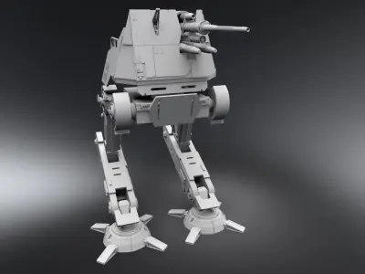 AT DT scale model  3D print model