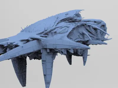 Genma Warship 2 3D model