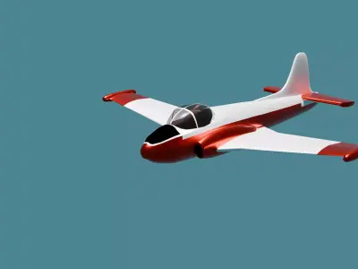 BAC Jet Provost 3D print model