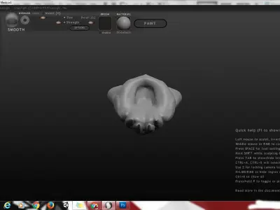 Demon Mask-Helmet 3D model