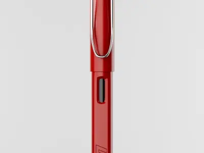 Lamy Safari Fountain Pen Low-poly 3D model