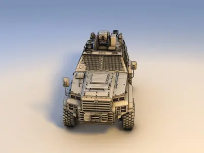 ejder armored vehicle 3D model