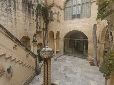 Palazzo Falson Courtyard 3D model
