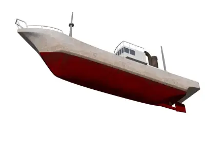 Fishing boat 3D model by fumio-yamazaki
