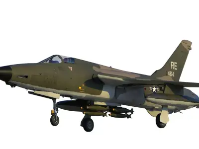 F-105 Thunderchief 3D model