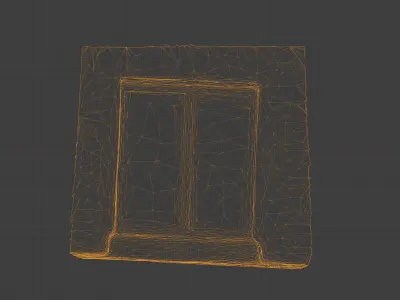 Photorealistic 3D scan of Electrical Box Electrical cabinet  Low-poly 3D model