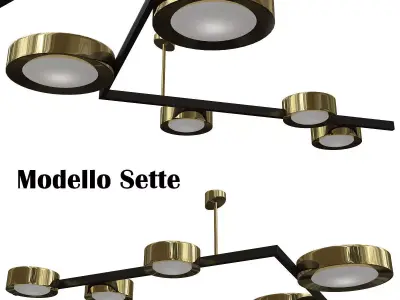 Modello Sette 3D model