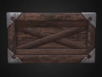 Medieval create Low-poly 3D model