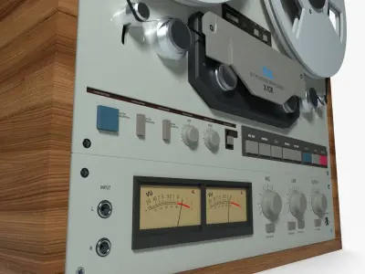Tape Recorder 3D model