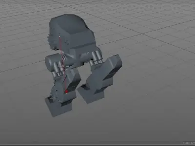 Robocop nano Free 3D model