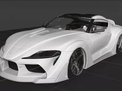 Toyota Supra A90 Veilside Part Only 3D model