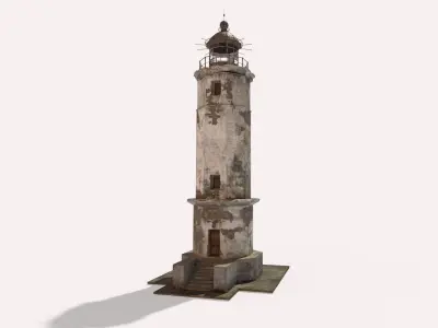 Abandoned Lighthouse 3D model