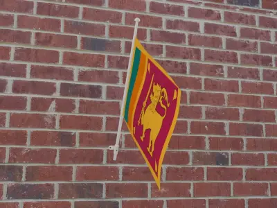 Flag of Sri Lanka 3D model