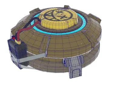 Junkrat Concussion Mine 3D model