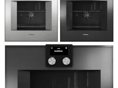 Gaggenau Oven Collection 04 3D model